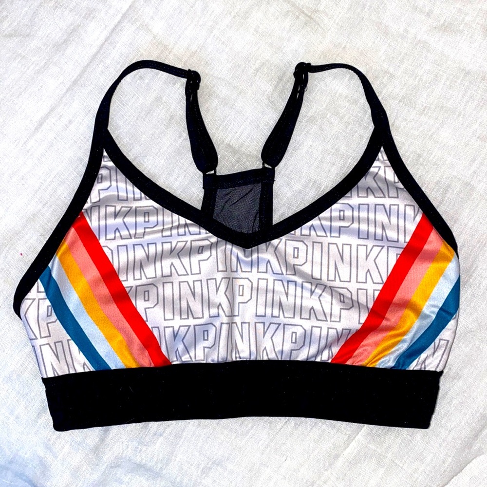 PINK Colorful sports bra